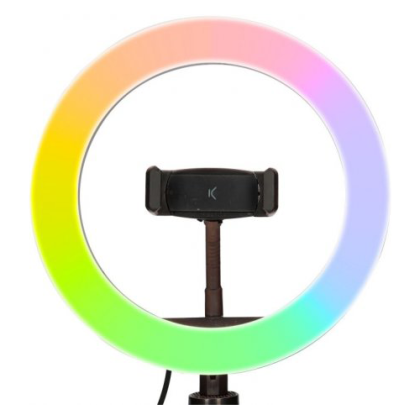 253-ksix-kit-studio-live-colores-aro-de-luz-con-tripode-para-smartphone-mejor-precio