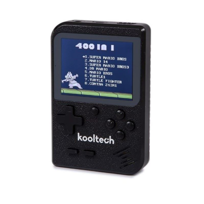 kooltech-gamekids-consola-retro-400-juegos-en-1NEGRO